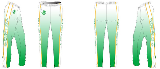 Full Sublimation Diamond Ripstop Warm-Up Pants (Tapered)