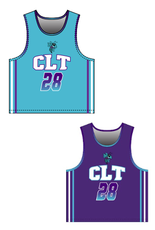 Sleeveless Lacrosse Jersey Size Samples