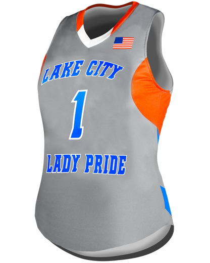 Ladies INDIVIDUAL Racerback Basketball Jersey