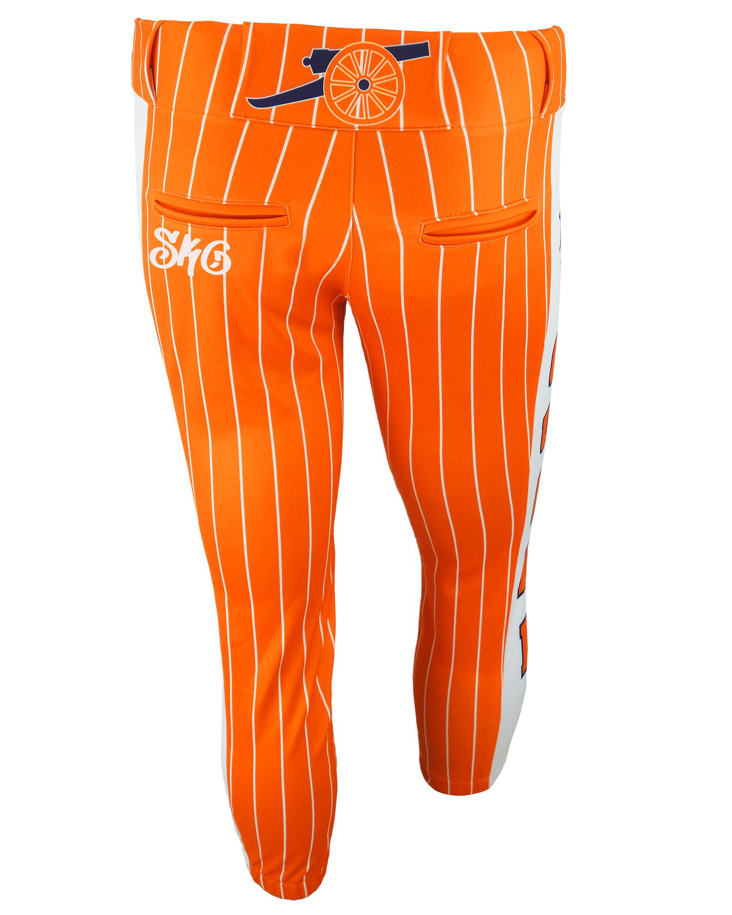 Tapered Lowrise Softball Pants w/ Sublimated Side Panel