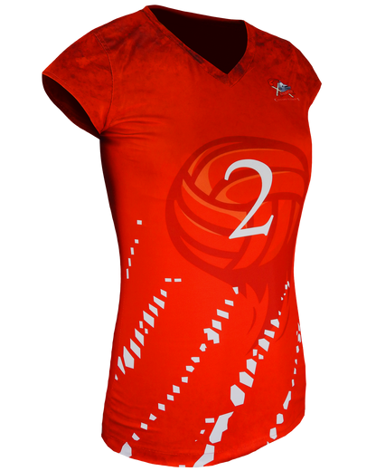 Cap Sleeve Volleyball Jersey